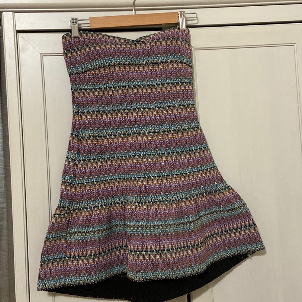 Strapless dress
